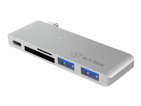 ICY BOX IB-DK4035-C - Dokkingstasjon - USB-C