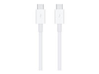 Apple - Thunderbolt-kabel - USB-C (hann) til USB-C (hann) - USB 3.1 Gen 2 / Thunderbolt 3 - 80 cm - for 10.9-inch iPad Air 11-inch iPad Pro 12.9-inch iPad Pro iMac iMac Pro MacBook Pro