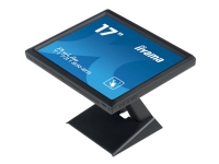 iiyama ProLite T1731SR-B5 - LED-skjerm - 17 - berøringsskjerm - 1280 x 1024 - TN - 250 cd/m² - 1000:1 - 5 ms - HDMI, VGA, DisplayPort - høyttalere - matt svart