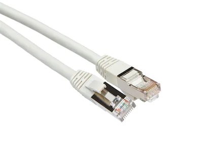 Nettverkskabel Cat6a grå 25m