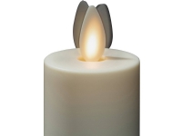 Konstsmide 1604-115 LED-fyrfadslys Sæt med 2 stk. Varmhvid (Ø x H) 3.5 cm x 5 cm