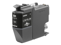 Brother LC421XLBK - Høy ytelse - svart - original - blekkpatron - for Brother DCP-J1140DW, MFC-J1010DW, MFC-J1012DW
