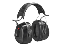 3M Peltor ProTac III MT13H221A - Hodetelefoner - hodebånd - loddrett - kablet - 3,5 mm jakk - lydisolerende - svart