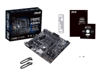 ASUS PRIME A320M-K - Hovedkort - mikro ATX - Socket AM4 - AMD A320 Chipset - USB 3.0 - Gigabit LAN - innbygd grafikk (CPU kreves) - HD-lyd (8-kanalers)