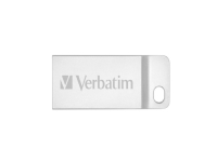 Verbatim Metal Executive - USB-flashstasjon - 16 GB - USB - sølv