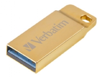 Verbatim Metal Executive - USB-flashstasjon - 32 GB - USB 3.0 - gull