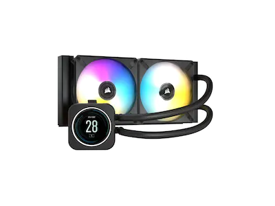 CORSAIR iCUE H100i ELITE LCD CPU Kjøler