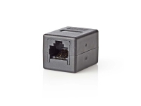 Nedis CCGP89010BK, RJ45, RJ45, Svart