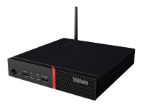 Lenovo ThinkCentre M715q - Tiny - A10 8730B / 2.4 GHz - RAM 8 GB - SSD 256 GB - Radeon 530 - GigE - WLAN: 802.11a/b/g/n/ac, Bluetooth 4.2 - Win 10 Pro - monitor: ingen - svart - oppusset