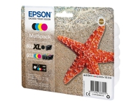 Epson 603 Multipack - 4-pack - svart, gul, cyan, magenta - original - blære med RF/lyd-alarm - blekkpatron - for Expression Home XP-2150, 2155, 3150, 3155, 4150, 4155 WorkForce WF-2820, 2840, 2845, 2870