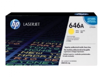 HP 646A - Gul - original - LaserJet - tonerpatron (CF032A) - for Color LaserJet Enterprise CM4540 MFP, CM4540f MFP, CM4540fskm MFP