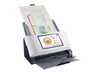 Plustek eScan A280 - Essential - dokumentskanner - CCD - Dupleks - Legal - 600 dpi x 600 dpi - inntil 20 spm (mono) / inntil 20 spm (farge) - ADF (50 ark) - inntil 2000 skann pr. dag - USB 2.0, LAN, USB 2.0 (Host)