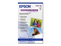 Epson Premium - Blank - Super A3/B (330 x 483 mm) - 255 g/m² - 20 ark fotopapir - for SureColor SC-P700, P7500, P900, P9500, T2100, T3100, T3400, T3405, T5100, T5400, T5405