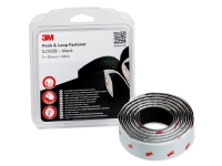3M SJ352B Burrebånd til fastlimning (L x B) 1.25 m x 25 mm Sort 1 stk