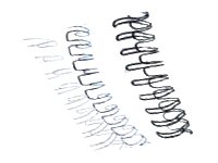 Fellowes - 6 mm - 34 ringer - A4 (210 x 297 mm) - 35 ark - sølv - 100 stk bindestreng - for Fellowes Galaxy 500, Galaxy E, Galaxy Wire, Pulsar 300, Quasar 130, Starlet 90