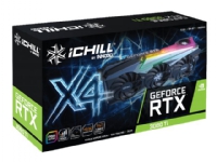 Inno3D GeForce RTX 3080 Ti iChill X4 - Grafikkort - GF RTX 3080 Ti - 12 GB GDDR6X - PCIe 4.0 x16 - HDMI, 3 x DisplayPort - LHR