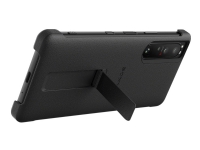 Sony XQZ-CBBC - Baksidedeksel for mobiltelefon - svart - for XPERIA 1 III