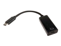 MicroConnect - Ekstern videoadapter - USB-C 3.1 - Mini DisplayPort - svart