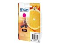 Epson 33 - 4.5 ml - magenta - original - blister - blekkpatron - for Expression Home XP-635, 830 Expression Premium XP-530, 540, 630, 635, 640, 645, 830, 900