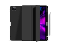 eSTUFF - Skjermdeksel for nettbrett - termoplast-polyuretan (TPU) - svart - 11 - for Apple 11-inch iPad Pro (3. generasjon)