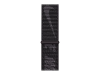 Apple Nike - Sløyfe for smart armbåndsur - 130 - 190 mm - svart - for Watch (38 mm, 40 mm, 41 mm)