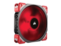 CORSAIR ML Series ML120 PRO LED Premium Magnetic Levitation - Kabinettvifte - 120 mm - rød