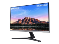 Samsung U28R554UQR - UR55 Series - LED-skjerm - 28 - 3840 x 2160 4K @ 60 Hz - IPS - 300 cd/m² - 1000:1 - 4 ms - 2xHDMI, DisplayPort - mørkegrå/blå