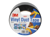 Lærredstape 3M 2903 48mm x 50m sort