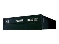 ASUS BC-12D2HT - Platestasjon - DVD±RW (±R DL) / DVD-RAM / BD-ROM - 12x - Serial ATA - intern - 5.25 - svart