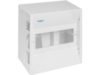 HAGER Miniafdækning GD106E 6 moduler med PE-klemme HxBxD: 180 x 146 x 82 mm IP 30