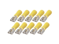 Beholdere FSP 6,3-6 Fladstikmuffer VS Electronic 2,5 6 mm² Poltal 1 10 stk