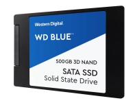 WD Blue 3D NAND SATA SSD WDS500G2B0A - Solid State Drive - 500 GB - intern - 2.5 - SATA 6Gb/s
