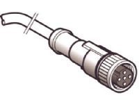 Følerkabel PUR M12 5-pin hun lige 10 meter XZCP1164L10