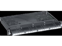 Actassi 19'' Rack patchpanel fiber QuickFix for 4 montageplader 1 HE, Advance