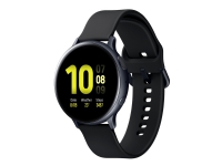 Samsung Galaxy Watch Active 2 - 44 mm - aqua black aluminum - smart ur med bånd - fluoroelastomer - aqua black - display 1.4 - 4 GB - Wi-Fi, NFC, Bluetooth - 30 g (NOT Nordic Approved - No SamsungPay/e-sim)