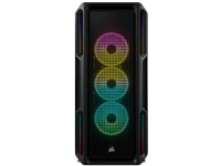 CORSAIR iCUE 5000T RGB - MDT - utvidet ATX (E-ATX) - sidepanel med vindu (herdet glass) - ingen strømforsyning (ATX) - svart - USB/lyd