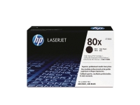Lasertoner hp 80x cf280x, 6.900 sider, sort