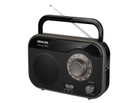 Sencor SRD 210 - Personlig radio - 1 watt - svart