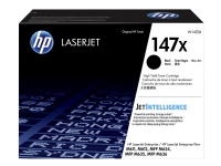 HP 147X - Høy ytelse - svart - original - LaserJet - tonerpatron (W1470X) - for LaserJet Enterprise MFP M635 LaserJet Enterprise Flow MFP M634, MFP M635, MFP M636