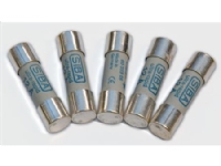 SIBA Finsikring, F-sikringer 10x38mm, karakteristikk gG. - (10 stk.)