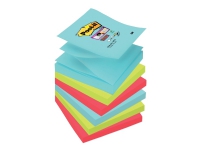 Post-it® super sticky z-notes cosmic collection, 6 blokke, 76 mm x 76 mm
