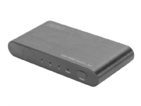 DIGITUS 4K HDMI switch DS-45316 - Video/audio switch - 3 x HDMI - stasjonær