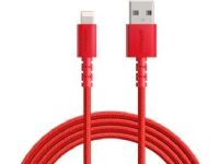Anker PowerLine Select+ - Lightning-kabel - Lightning hann til USB hann - 1.83 m - rød - for Apple iPad/iPhone/iPod (Lightning)
