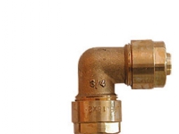 Gabotherm Vinkel 18x2 mm - 90gr.med 2 stk ½ Kobl.med nippel