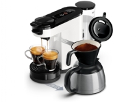 Philips Senseo Switch HD6592 - Kaffemaskin - 1 bar - 7 kopper - Stjernehvit