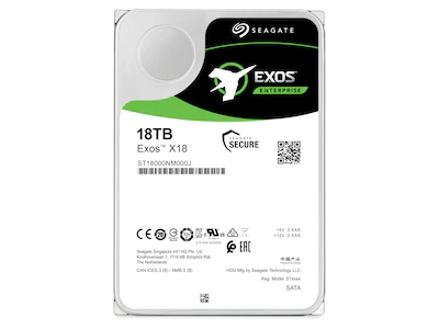 Seagate Enterprise Exos X18 3,5'' HDD 18TB