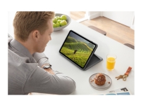 Logitech Folio Touch - Tastatur og folioveske - med styrepute - bakbelysning - Apple Smart connector - QWERTY - Pan Nordic - grafitt - for Apple 11-inch iPad Pro (1. generasjon, 2. generasjon)
