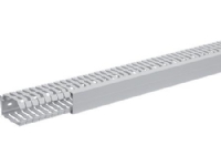 HAGER Ledningskanal opslidset HxB : 60x40mm slids 6mm PVC, grå RAL 7030 - (2 meter)