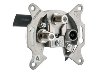 Schwaiger DSE652 531, SAT + TV + Radio, 70 mm, 22 mm, 66 mm, 1 stykker, Skjerm