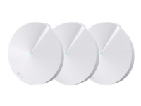 TP-Link DECO M5 - Wi-Fi-system - inntil 4500 kvadratfot - maske - GigE - 802.11a/b/g/n/ac, Bluetooth 4.2 - Dobbeltbånd (en pakke 3)